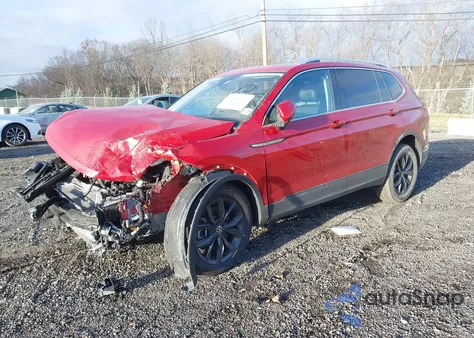 2024 Volkswagen Tiguan 2.0T Se/2.0T Wolfsburg Edition z USA, uszkodzony, nr VIN 3VVMB7AX6RM061803